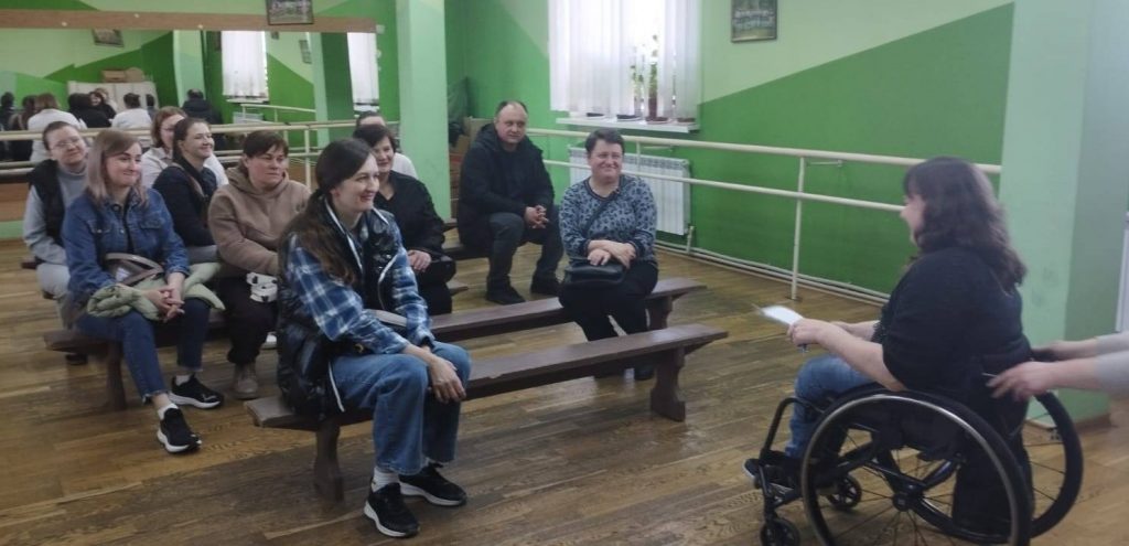 У Маневичах стартував творчий проєкт для дітей та молоді з інвалідністю. інвалідність, заняття, зустріч, маневичі, проєкт творчі разом
