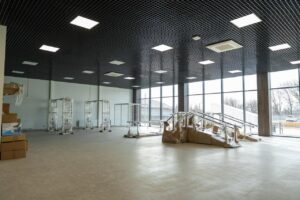 Світлина. Триває будівництво сучасного центру реабілітації на базі Дубенської міської лікарні. Реабілітація, створення, Центр реабілітації, будівництво, Віктор Ляшко, Дубенська міська лікарня