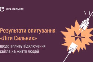 92,4% опитаних повідомили про погіршення психоемоційного стану через відключення світла — результати опитування «Ліги Сильних»